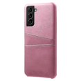 thumbnail image 2 of Carcasa rígida elegante KSQ para Samsung Galaxy S22 5G con ranuras para tarjetas dobles Oro rosa, 2 of 4
