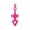 Pink, variant on Cuisipro Snap Fit Pop Mold