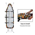 thumbnail image 5 of HELLHERO Stretch Elastic Fit Hook and Loop Fastener Strap Iron Covers Iron Pad Board Cover Skull Daisy Resist Scorching Stretch Fit Pretective Covers, 5 of 6