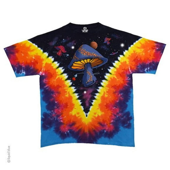Space Shrooms Tie-Dye T-Shirt