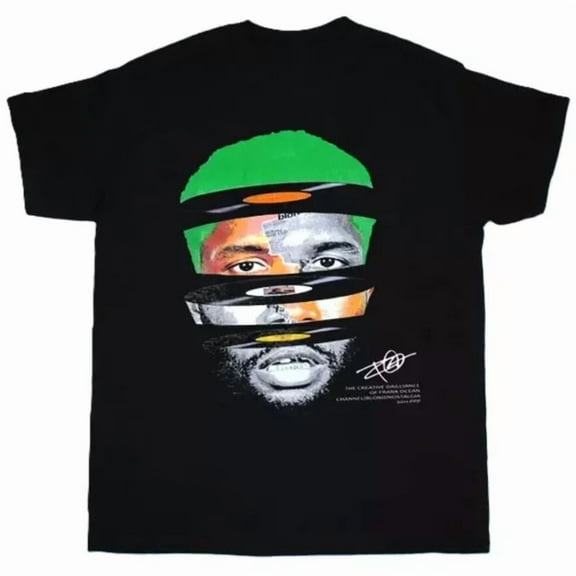 Frank Ocean T-shirt, Frank Ocean Rap Hip Hop Black All Size Tee Shirt