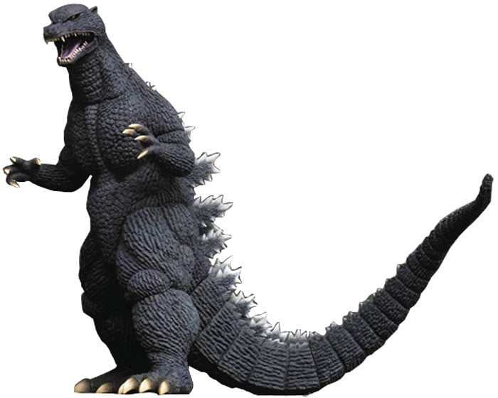 garage toy godzilla