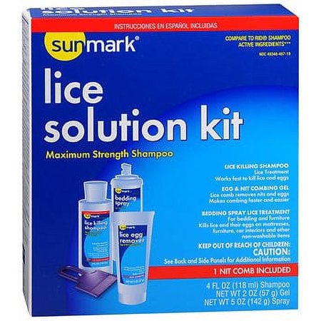 Sunmark Maximum Strength Lice Solution Kit