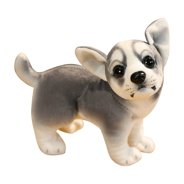 Cute Pet Dog Realistic Soft Stuffed Toy Pet Dog Toy Shape Doll Kids