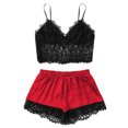 thumbnail image 2 of uublik Valentines Lingerie Set for Women Lace Plus Size Babydoll Sexy Naughty Bodysuit, 2 of 4