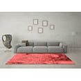 thumbnail image 3 of Ahgly Company Indoor Square Oriental Red Industrial Area Rugs, 8' Square, 3 of 4