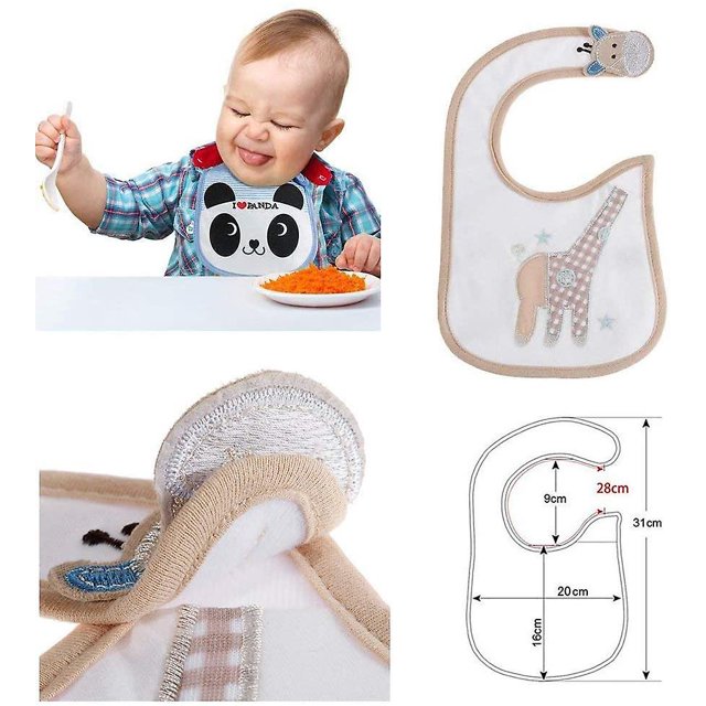CARBONLIKE Pack De 12 Baberos Bebé De 0 A 36 Meses 12uds-niña