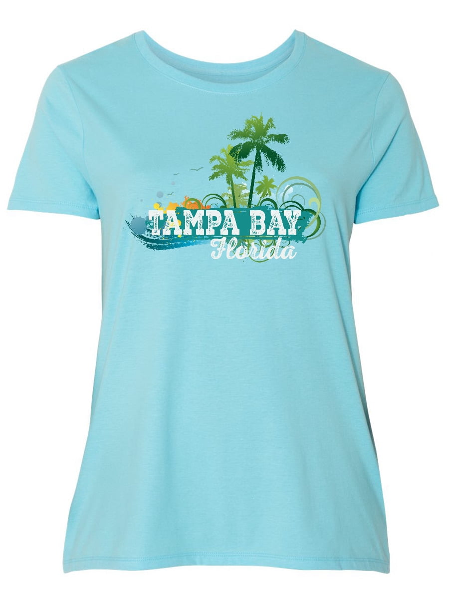 INKtastic - Tampa Bay Florida Beach Trip Women's Plus Size T-Shirt ...