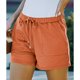thumbnail image 3 of Pantalones cortos casuales para mujer con bolsillos con cordón de moda, pantalones cortos de verano suaves y transpirables para fiesta en la playa, gimnasio, 3 of 6