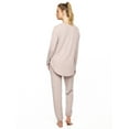 thumbnail image 2 of Felina | Comfyz Coco Women’s 2-Piece Lounge Set | Lounge Set for Women (Misty Rose Taupe, X-Large), 2 of 2