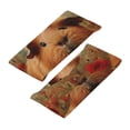 thumbnail image 3 of Lsque Rose Cute Guinea Pig Pattern Sweatbands Sports Headband for Men & Women - Moisture Wicking Athletic Cotton Terry Cloth Sweatband for Tennis, Basketball, Running, 3 of 9