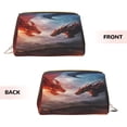 thumbnail image 3 of Cauagu Fire Sky Dragon Print Large Cosmetic Bag,Portable Cosmetics Pouch Travel Makeup Bag Large Capacity Travel Makeup Case Organizer Makeup Brush Organizer, 3 of 8
