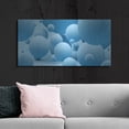 thumbnail image 6 of Luxe Metal Art 'Bubble Rain' by Luxe Portfolio, Metal Wall Art, 48"x24", 6 of 9