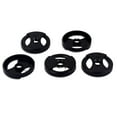 thumbnail image 2 of tamizeot 5 Pieces Record Adapter Reusable Removable 45RPM Turntable Phonograph Adapters Musical Instrument Recorder Part, 2 of 6