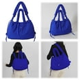 thumbnail image 3 of Bolso Hobo Hombro Puffer Tote Bag para Mujer Nylon Sólido Compras Viajes, 3 of 9