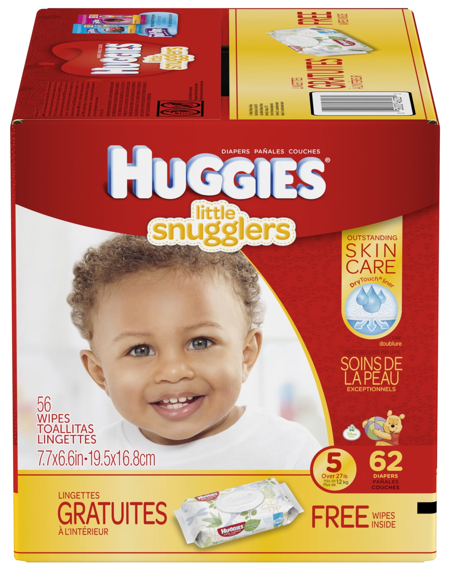 huggies size 5 snugglers