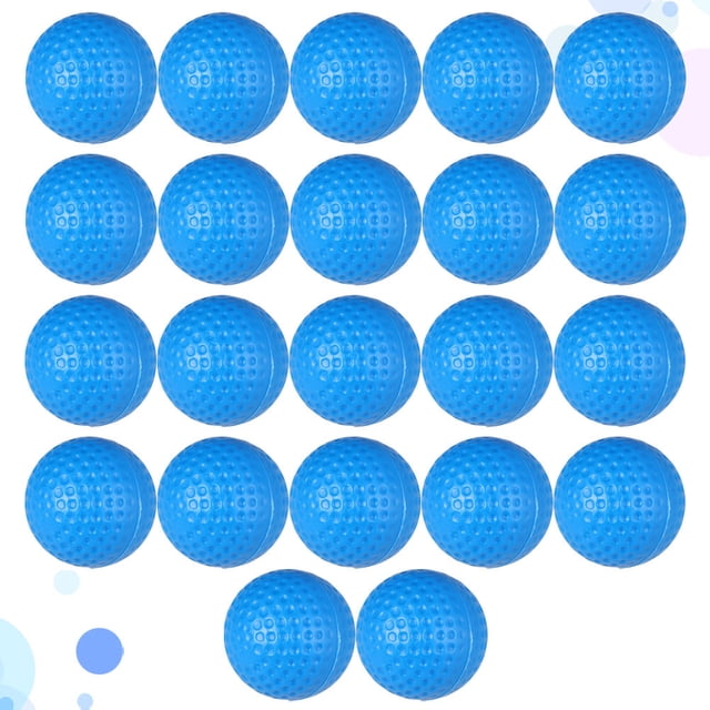 Mobutofu 22Pcs Double Layer Practice Balls for Swing Training Indoor Golf Practice 1.6x1.6x1.6in