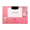 thumbnail image 1 of Facial Oil Absorbing Paper 100 Pieces Portable Extractable Fragrance Oil Absorbing Facial Paper Makeup Tool, 1 of 6