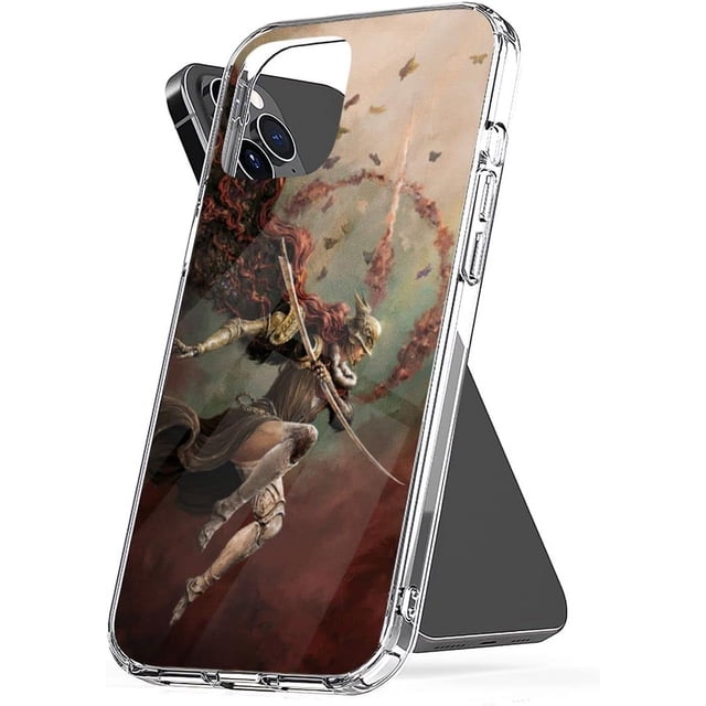 Phone Case Malenia Protect Elden Shockproof Ring TPU Game Accessories Cover Transparent Compatible with iPhone 14 Pro Max 6.7 Inch