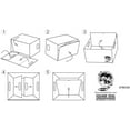thumbnail image 7 of 7" 45rpm Vinyl Record Storage Box - Heavy Duty Cardboard with Removable Lid - Holds up to 200 7" Records - 1 Box #07BC09HD, 7 of 7