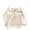 Beige Mini, variant on Women Mini Hollow Out Straw Woven Cross-body Bag Top-handle Bag Drawstring Bucket Bag