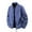 Blue, variant on Jackets for Men,Casual Fall Jacket Outerwear Lightweight Stand Collar Unisex Loose Fit Baseball Windbreaker Coat for Daily Streetwear,Mens Winter Coats,Size:L