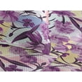 thumbnail image 3 of Ambesonne Floral Quilted Bedspread Set 3 Pcs, Flowers Boho Vibes Pattern, King, Purple Pale Lilac Mustard, 3 of 4
