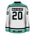 thumbnail image 5 of Mountain Dew Baja Blast White Hockey Jersey, 5 of 5