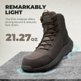 thumbnail image 3 of NORTIV 8 Steel Toe Work Boots for Men Waterproof Slip Resistant Safety Construction Boots Metrostrike-Nano, 3 of 10