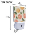 thumbnail image 4 of Yayeee LED Plug in Night Light for The Home with Auto Dusk to Dawn Light Sensors, 2 Pack, Watercolor Orange, 4 of 6