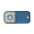 thumbnail image 3 of Bearachild Ventilador de refrigeración ligero, 3 velocidades de viento, ventiladores colgantes para el cuello, ventilador de aire profesional, soporte de Electrodomésticos Azul Bearachild HA004861-03B, 3 of 6