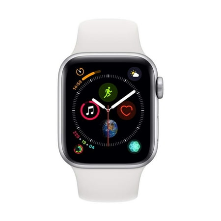 Apple Watch Series 4 (GPS, 40mm) - Silver Aluminium Case...