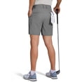 thumbnail image 2 of Pantalones Cortos de Golf para Hombre FREE SOLDIER de Secado Rápido de 7 Pulgadas en Gris, 2 of 6