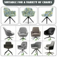 thumbnail image 6 of Xixirimido Vintage Lemon Floral Pattern Stretch Office Chair Cover Desk Chair Cover for Armrest Chair Universal Swivel Chair Slipcovers Mid Back Accent Dining Chair Protector, 6 of 7