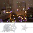 thumbnail image 3 of Lámpara de guirnalda colgante Iluminación decorativa duradera para la decoración del hogar de la fiesta de Navidad JShteea El nuevo, 3 of 6