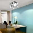 thumbnail image 3 of EGNMCR Modern Ceiling Lights Kitchen Adjus-table 4 Way Spotlights Fitting LED GU10 Bulbs ceiling light, 3 of 8