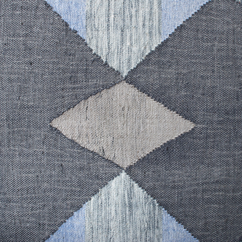 Ox Bay Finley Modern, Bohemian Abstract Hand-Made Area Rug, 2' x 3'