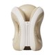 thumbnail image 1 of Almohada de viaje ligera, esencial para el cuello, para coche, oficina o tren. Blanco L, 1 of 9