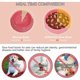 thumbnail image 3 of Cuenco de alimentación lenta para perros, diseño antideslizante de alimentación lenta, divertido cuenco interactivo para gatos y perros, promueve una alimentación saludable y una digestión lenta, 3 of 5