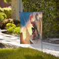 thumbnail image 4 of Bandera de jardín de temporada de Spider-Man, bandera de doble cara, bandera navideña para decoración navideña al aire libre., 4 of 8