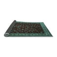 thumbnail image 2 of Ahgly Company Indoor Square Persian Light Blue Traditional Area Rugs, 7' Square, 2 of 4