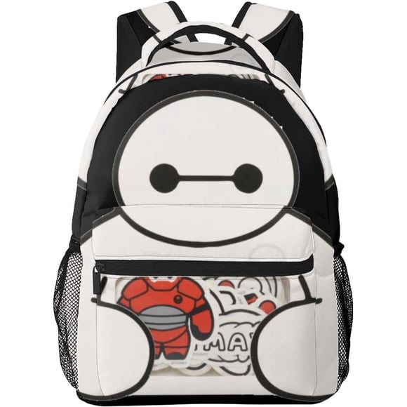Unisex Baymax Cartoon Casual Backpack Laptop Business Travel Backpacks Schoolbag Bookbag Bags Rucksack Gifts Style-3
