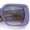 Lavender Brown - Smoke, variant on Womens Mod Beveled Thick Plastic Rectangular Fashion Sunlgasses [All Black]