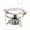 Gold, variant on Chafing Dish Buffet Set, Chafing Dish Food Warmer, Round Food Warmer Set Made of Stainless Steel, Double Layer Tray with Heater, for Restaurant, Catering, Parties, Weddings