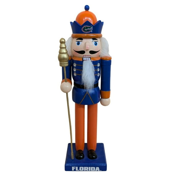 Florida Gators 12" Wooden Nutcracker Statue