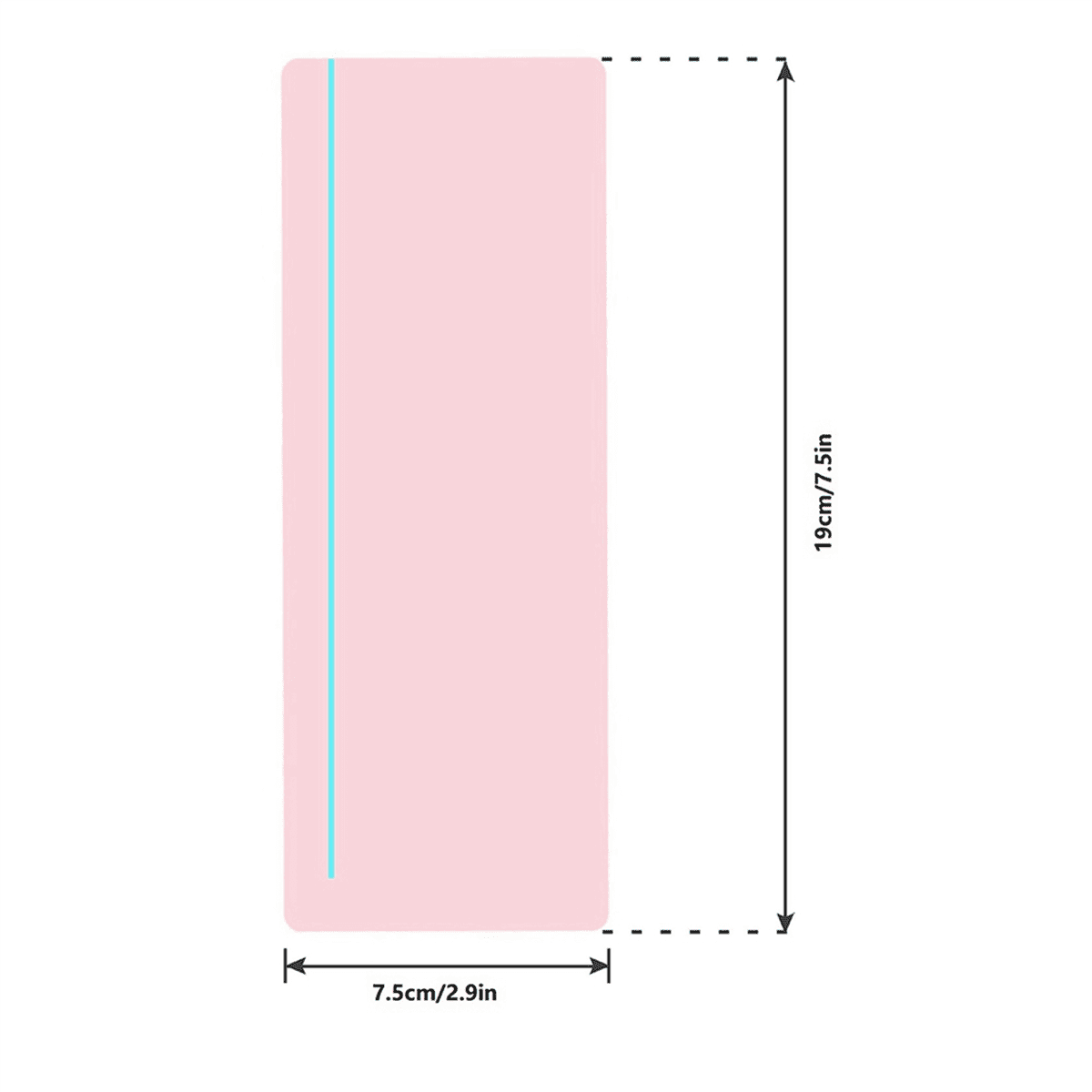 48 Pieces Guided Reading Highlight Strips Colored Overlays Bookmark Reading Tracking Rulers with Line for Dyslexia, ADHD