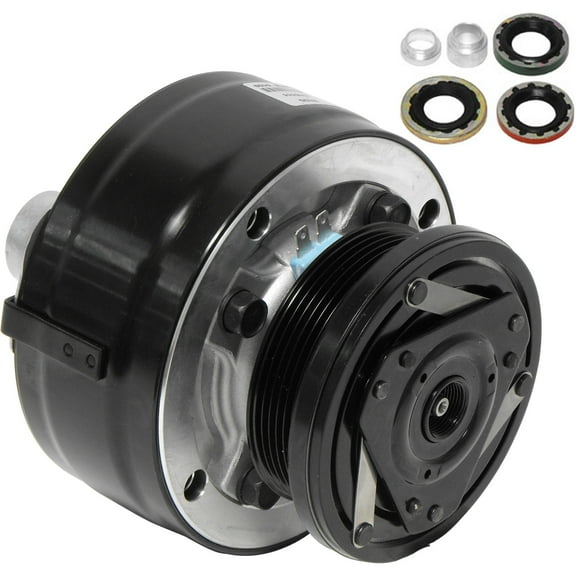 New UAC CO 11169MC-KTC A/C Compressor -- R4 Compressor Assembly Fits select: 1988-1990 CHEVROLET GMT-400, 1992 CHEVROLET GMT-400 C1500