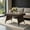 Brown, variant on Topcobe Folding PE Rattan Side Coffee Table Patio Garden Furniture, Outdoor Deck Furniture, Brown