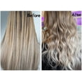 thumbnail image 5 of Rizadores sin calor para cabello largo, set para ondas nocturnas con horquillas y anillos, espuma suave rosa., 5 of 5