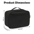 thumbnail image 4 of GYEUKHAM Kids Lunch box Insulated Soft Bag Mini Cooler Back to School Thermal Meal Tote Kit for Girls,Boys,Black, 4 of 8